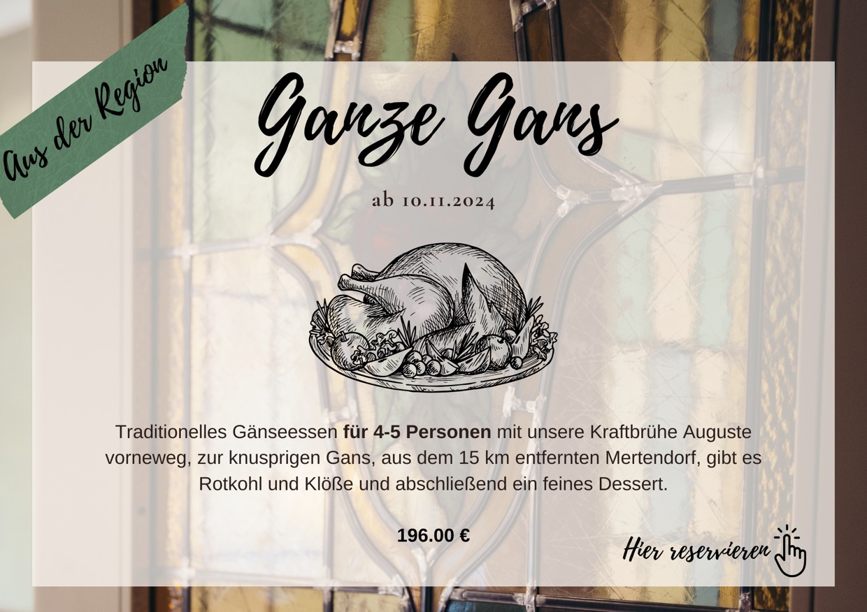 Ganze Gans - ab 10.11.2024